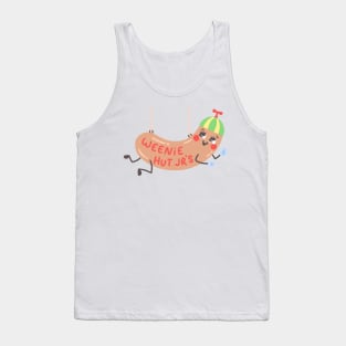 Weenie Cartoon Funny Art Tank Top